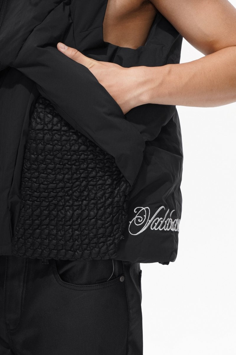 Say Anything Vest Black - Valabasas