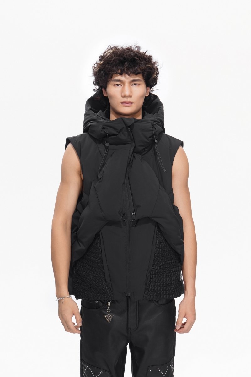 Say Anything Vest Black - Valabasas