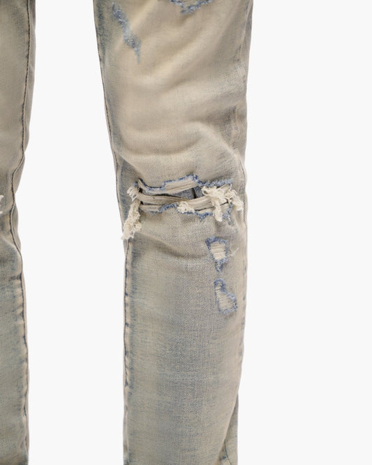 Scimitar Vintage Wash Skinny Jeans - Valabasas
