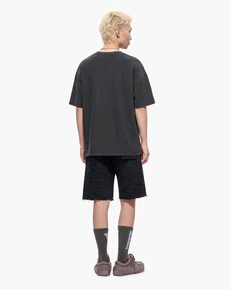 Scrape Shorts Jet Black - Valabasas