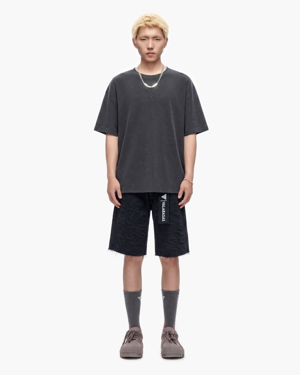Scrape Shorts Jet Black - Valabasas