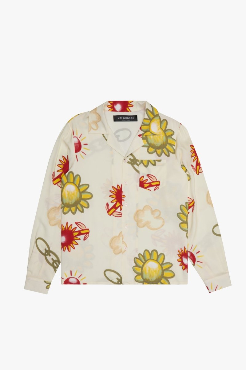 "SCRIBBLES" BUTTON UP MULTI - Valabasas