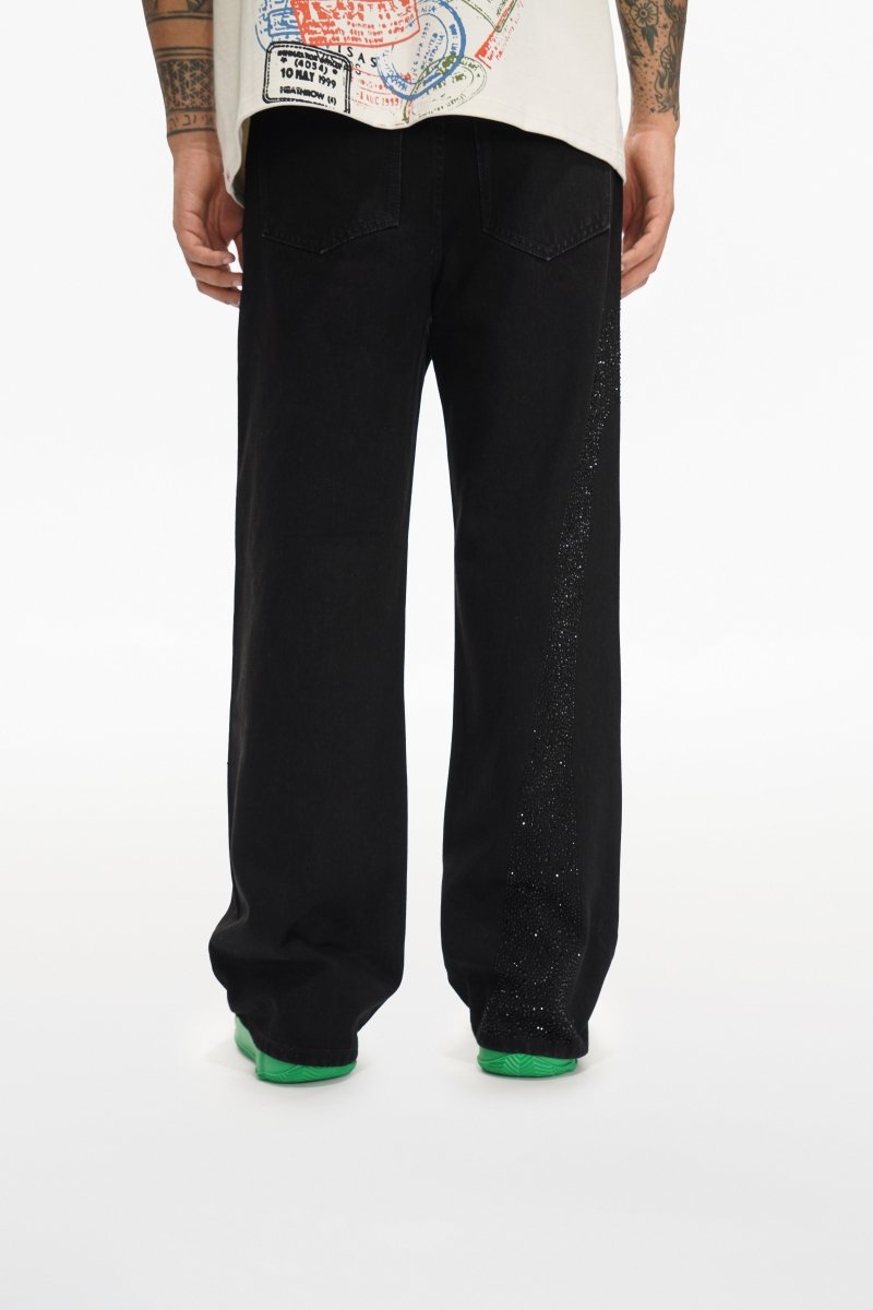 Scripted Black Baggy - Valabasas