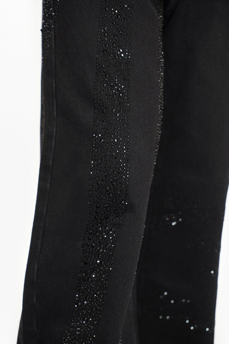 Scripted Black Baggy - Valabasas