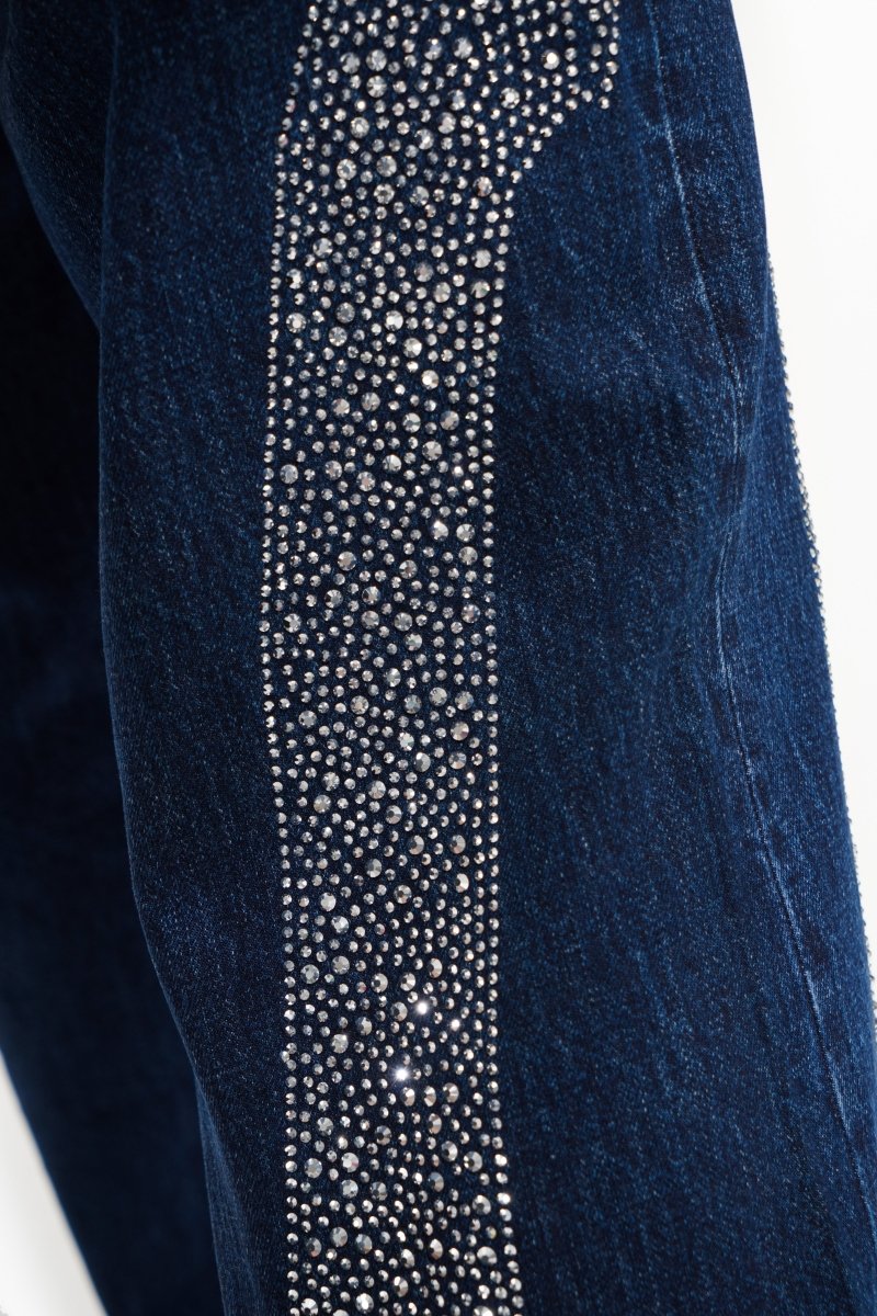 Scripted Denim Blue Baggy - Valabasas