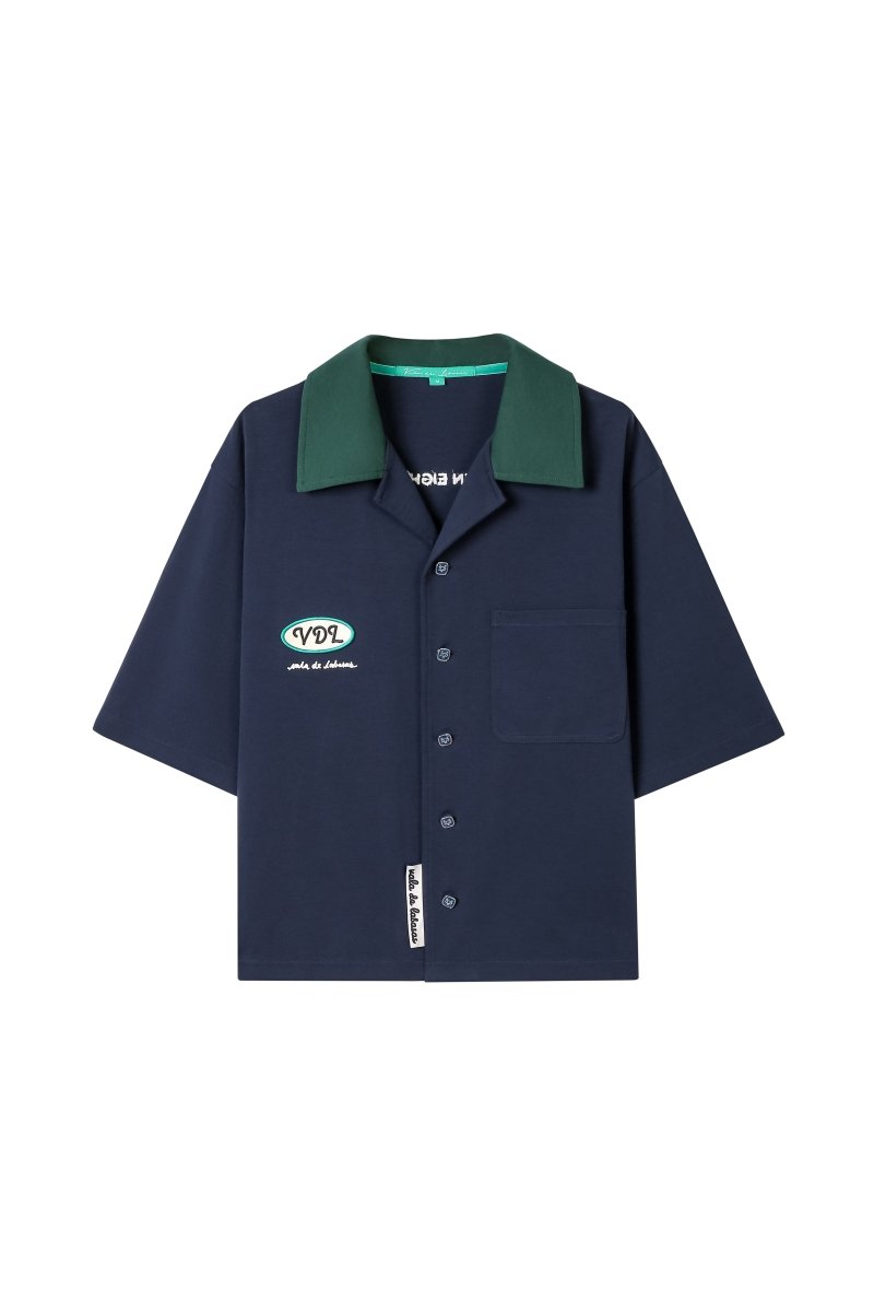 Scuro Button Down – Blue (Cotton Blend) - Valabasas