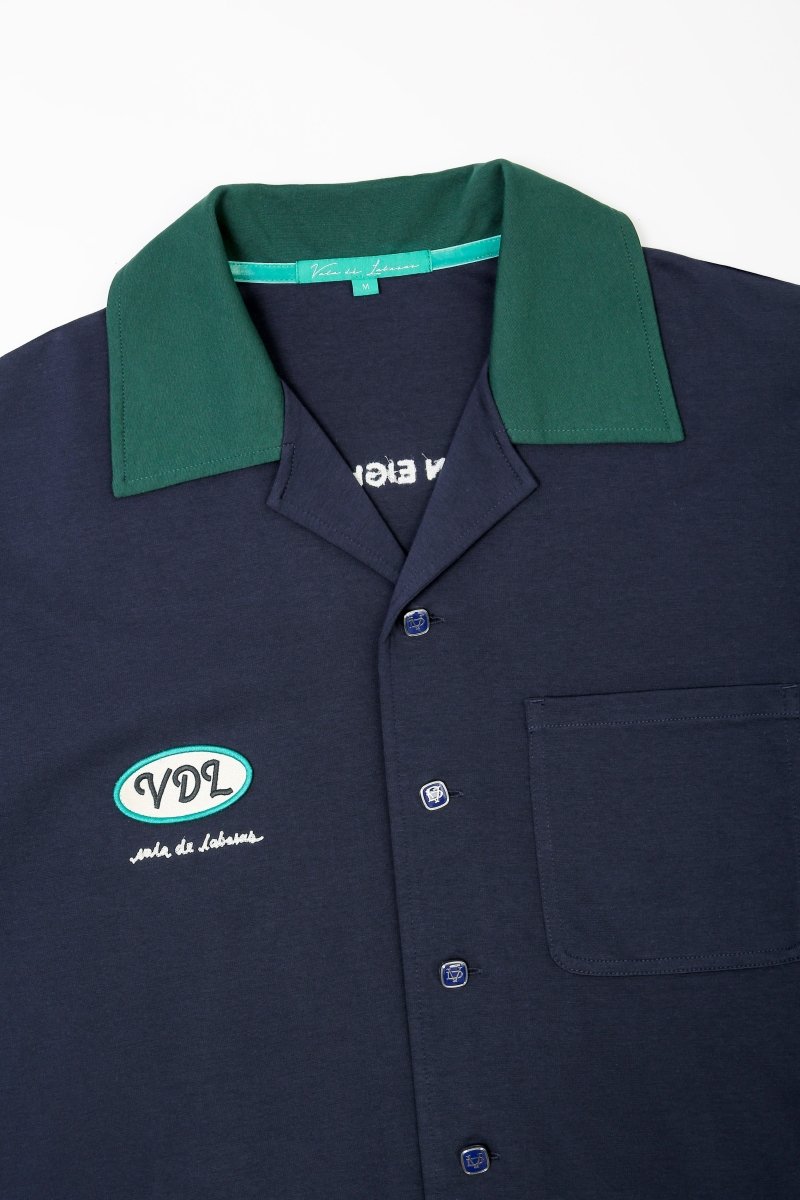 Scuro Button Down – Blue (Cotton Blend) - Valabasas