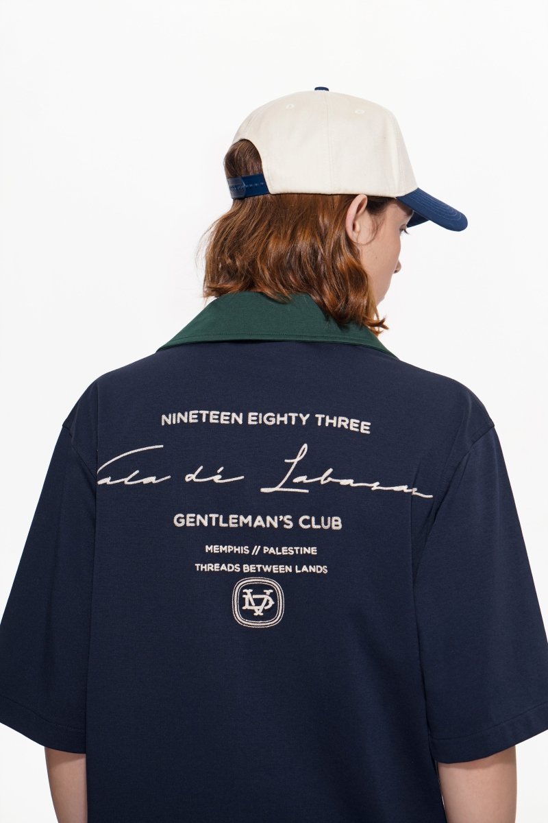 Scuro Button Down – Blue (Cotton Blend) - Valabasas