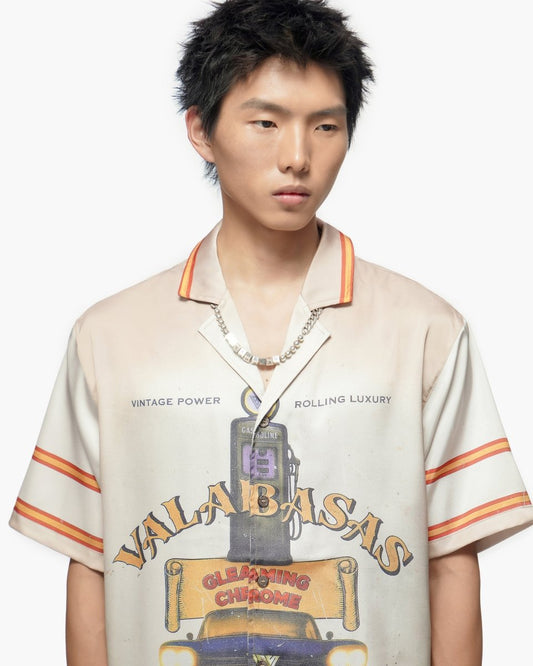 Self Service Cream Button Down Shirt - Valabasas