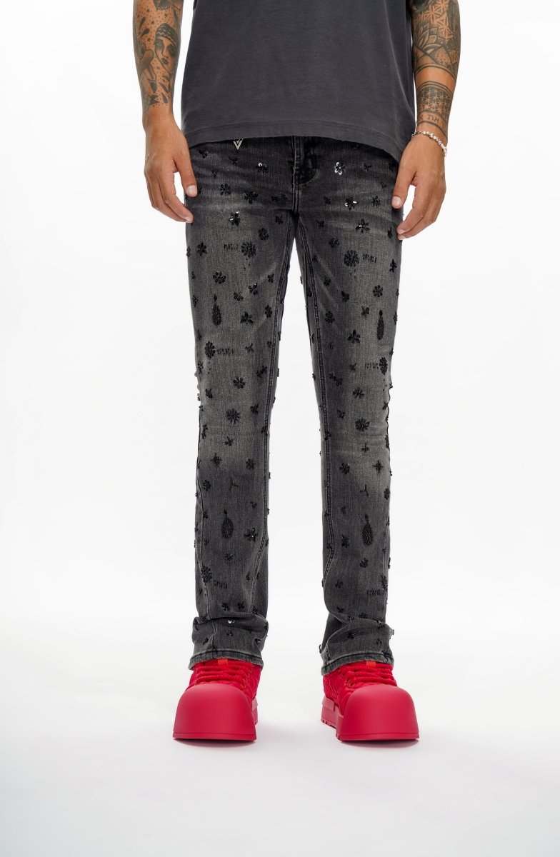Shea Grey Wash Stacked - Valabasas