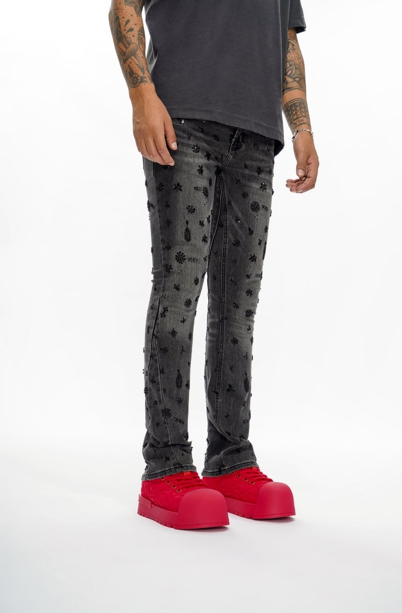 Shea Grey Wash Stacked - Valabasas