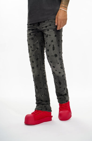 Shea Grey Wash Stacked – Valabasas