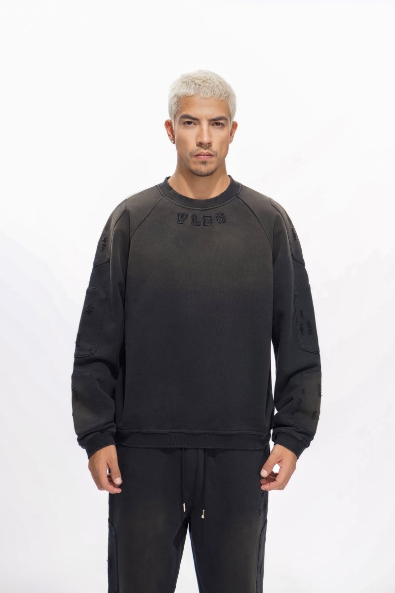 Shield Black Crewneck - Valabasas