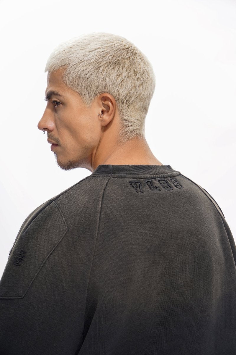 Shield Black Crewneck - Valabasas