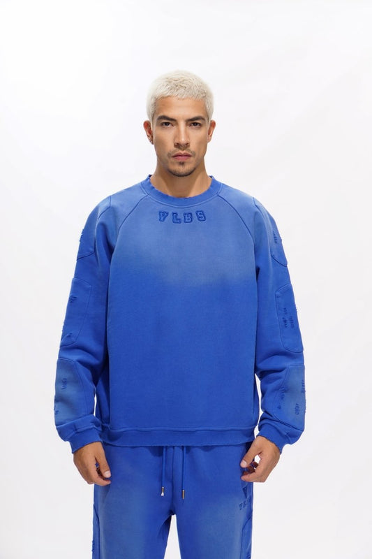 Shield Blue Crewneck - Valabasas