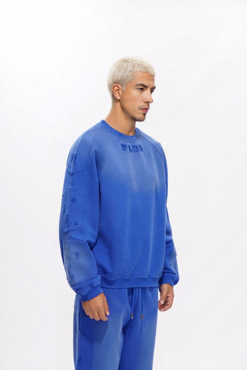 Shield Blue Crewneck - Valabasas