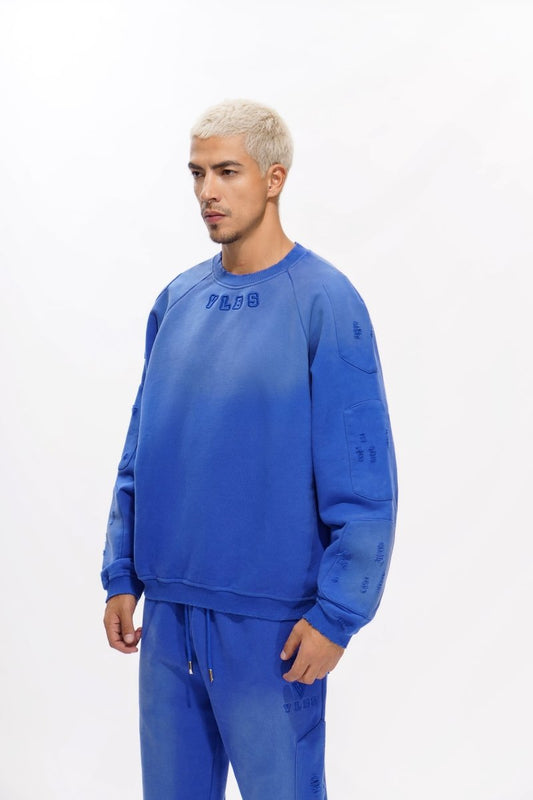 Shield Blue Crewneck - Valabasas
