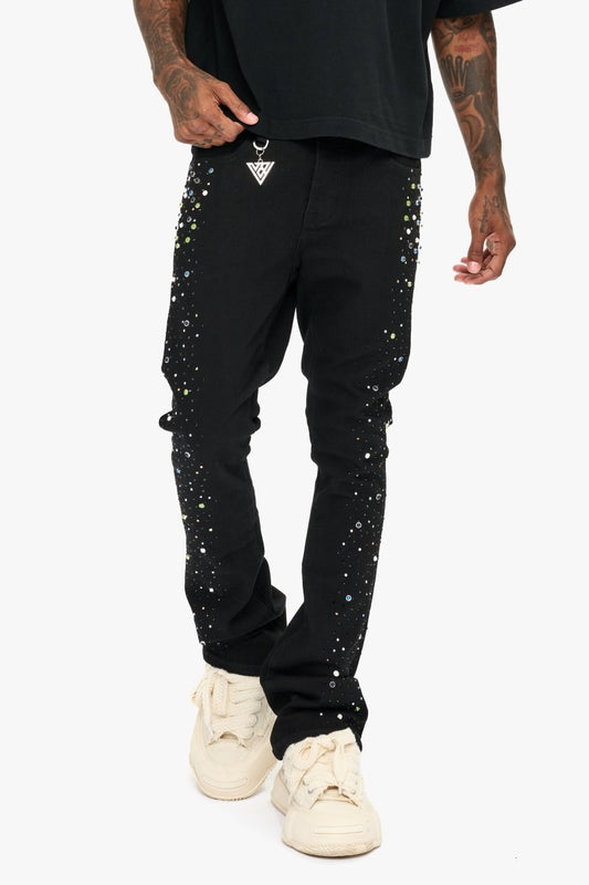 Shine Black Stacked - Valabasas