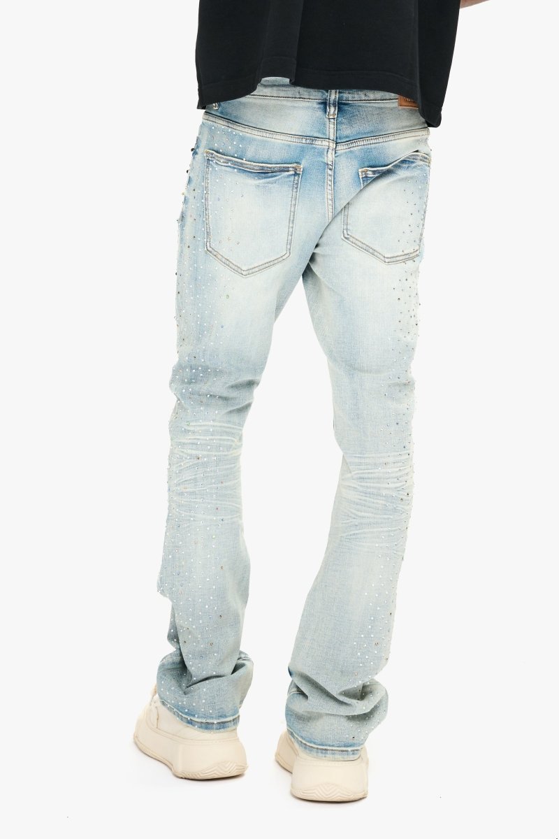 Shine Lt. Blue Wash Stacked - Valabasas