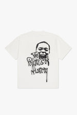 T-SHIRT BLANC « SHOUT »