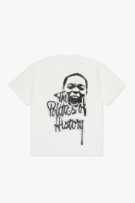 "SHOUT" TEE WHITE - Valabasas