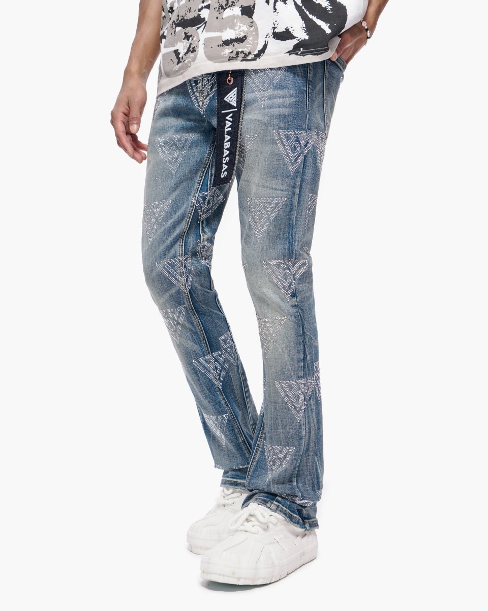 Show Blue Washed Stacked - Valabasas