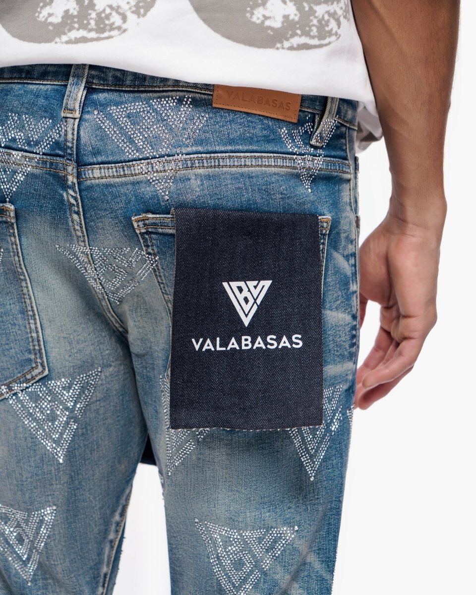 Show Blue Washed Stacked - Valabasas
