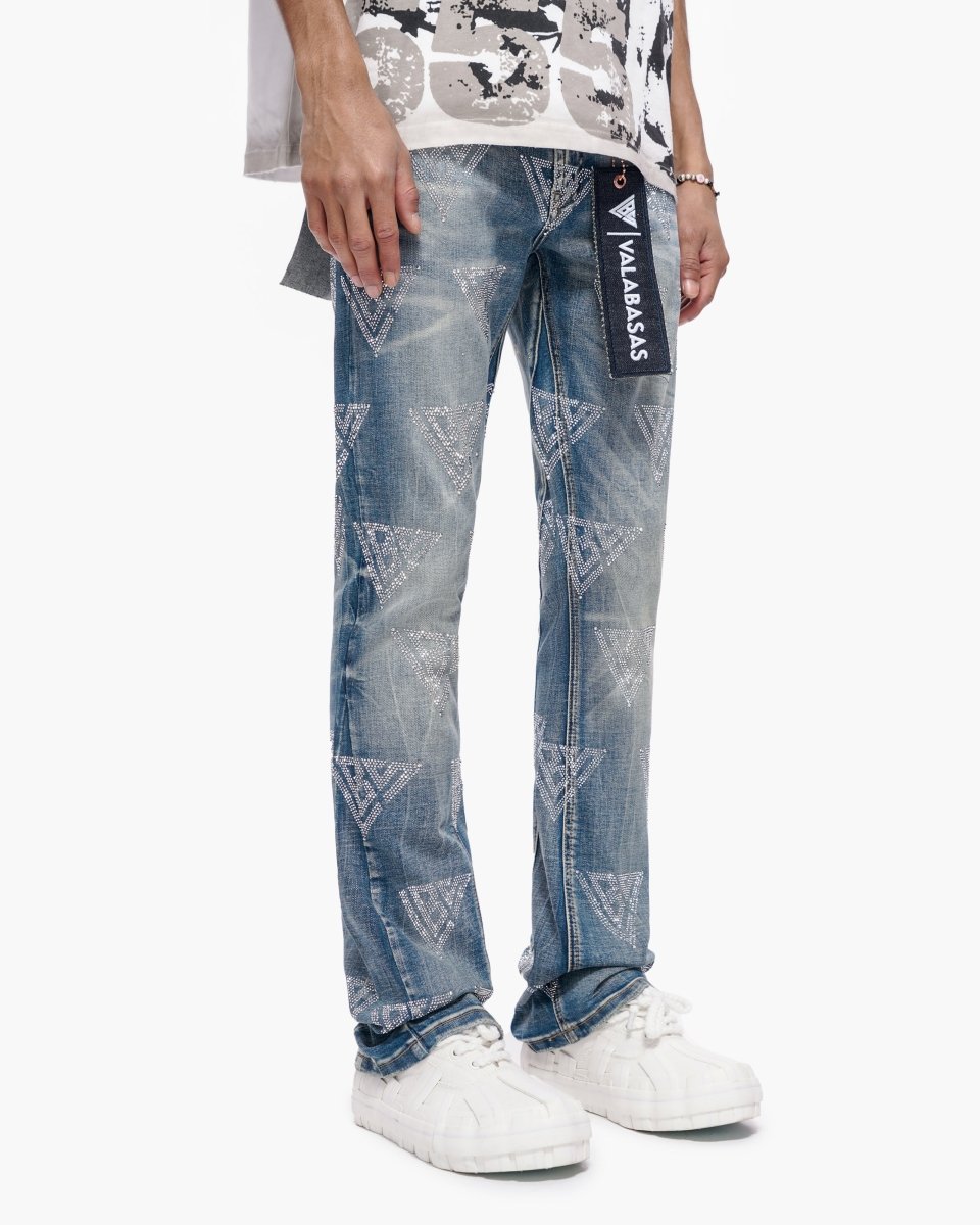 Show Blue Washed Stacked - Valabasas