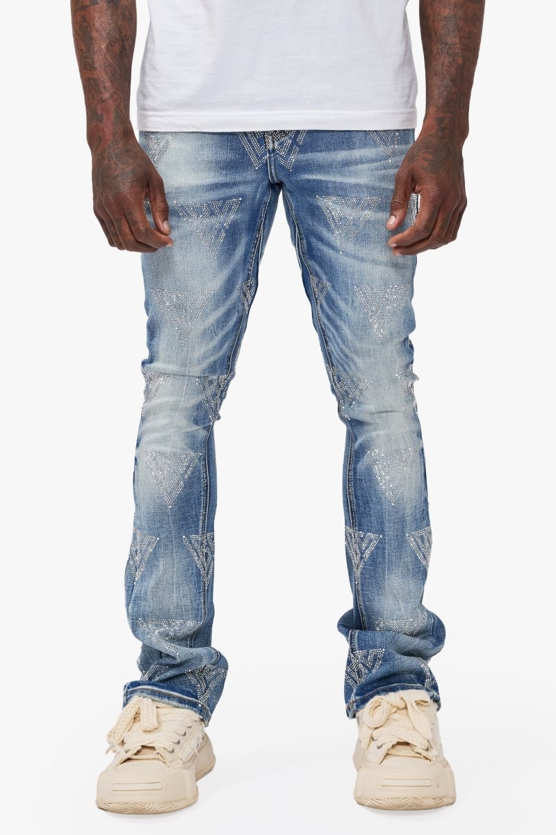 Show Blue Washed Stacked - Valabasas