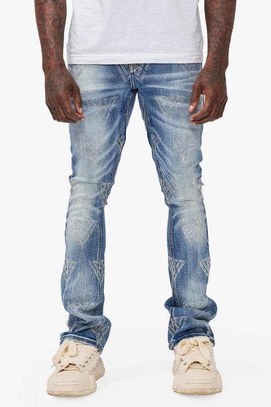 Show Blue Washed Stacked - Valabasas