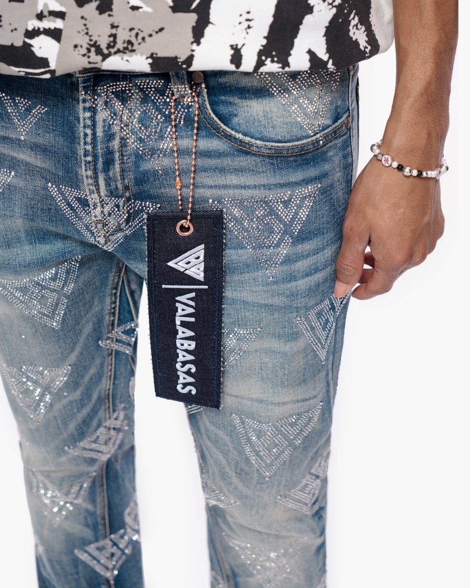 Show Blue Washed Stacked - Valabasas