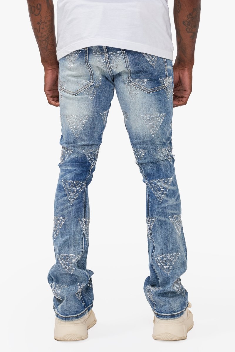 Show Blue Washed Stacked - Valabasas