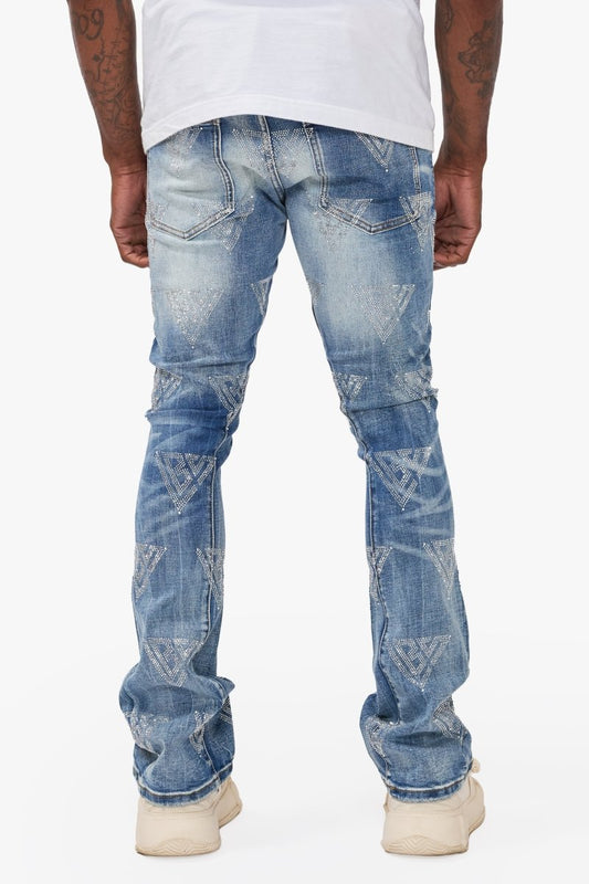 Show Blue Washed Stacked - Valabasas