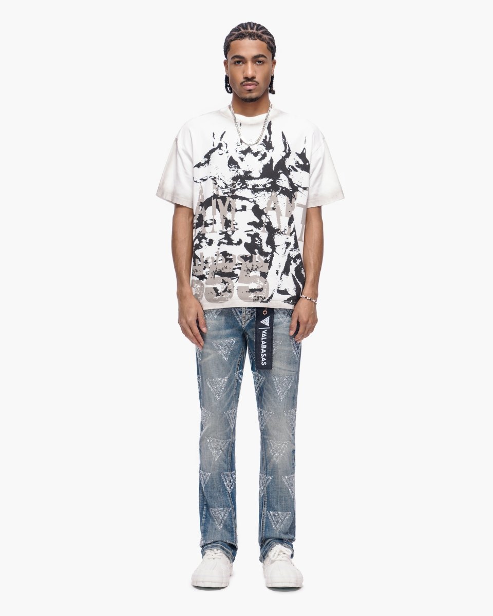 Show Blue Washed Stacked - Valabasas