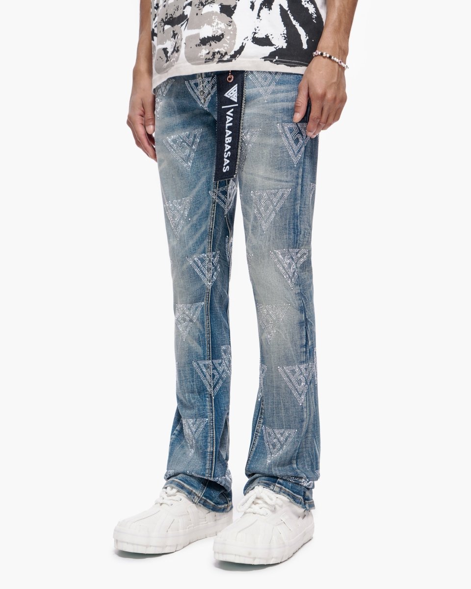 Show Blue Washed Stacked - Valabasas