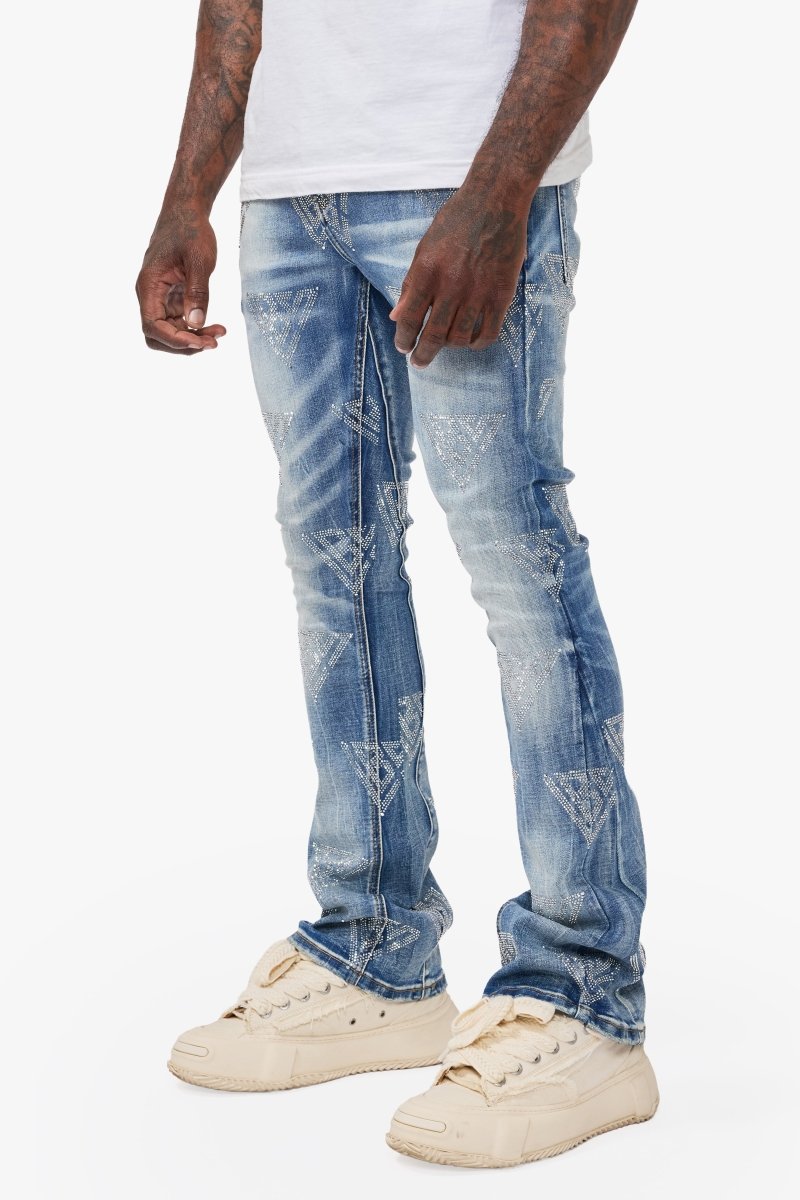 Show Blue Washed Stacked - Valabasas