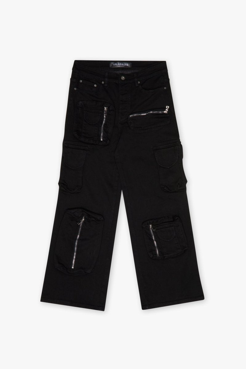 Shulk Baggy Pants Black - Valabasas