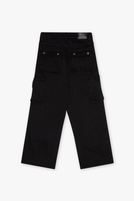 Shulk Baggy Pants Black - Valabasas