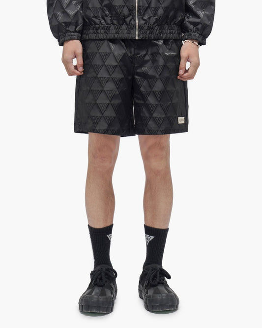 Signature 2.0 Black Nylon Shorts - Valabasas
