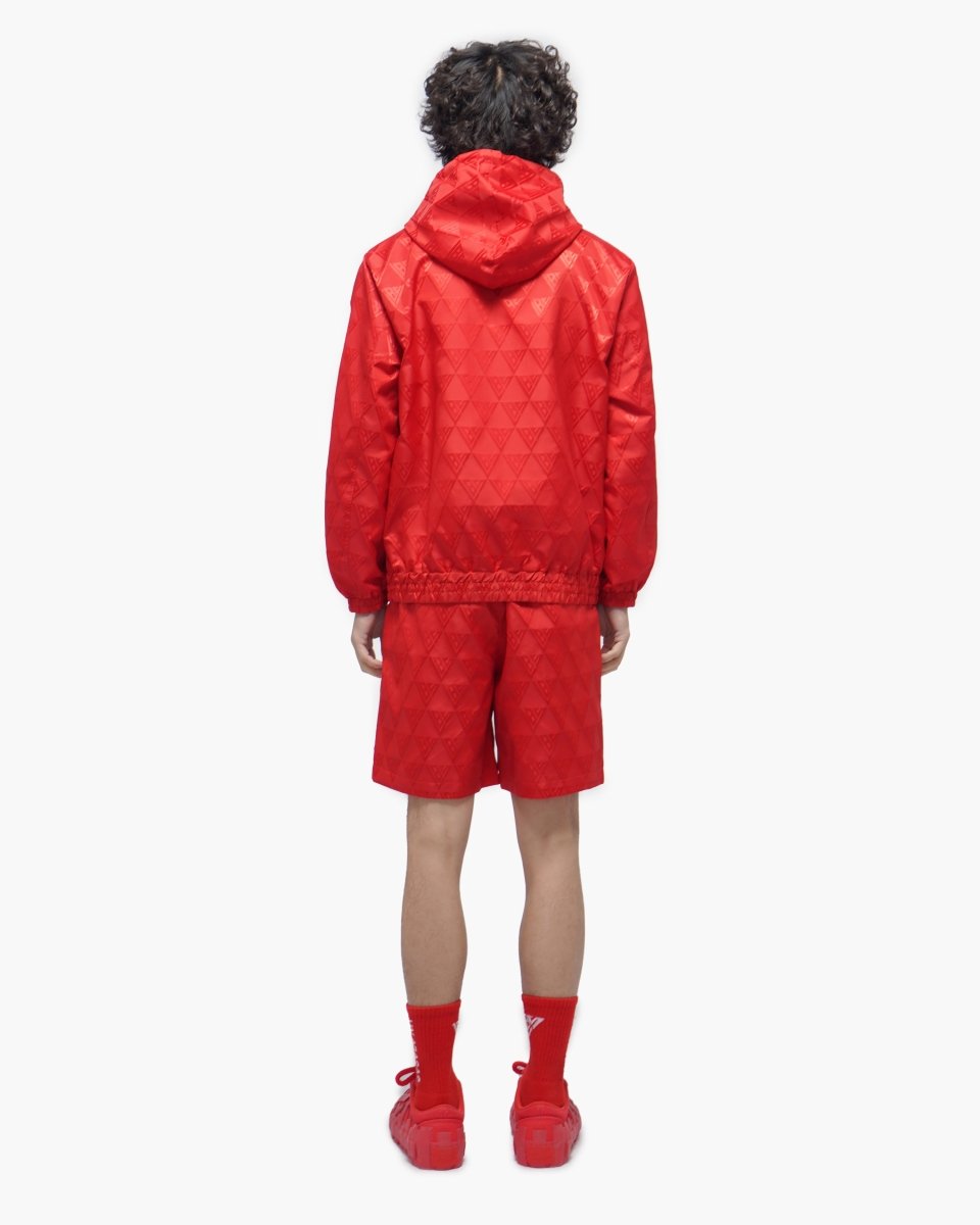 Signature 2.0 Red Nylon Shorts - Valabasas