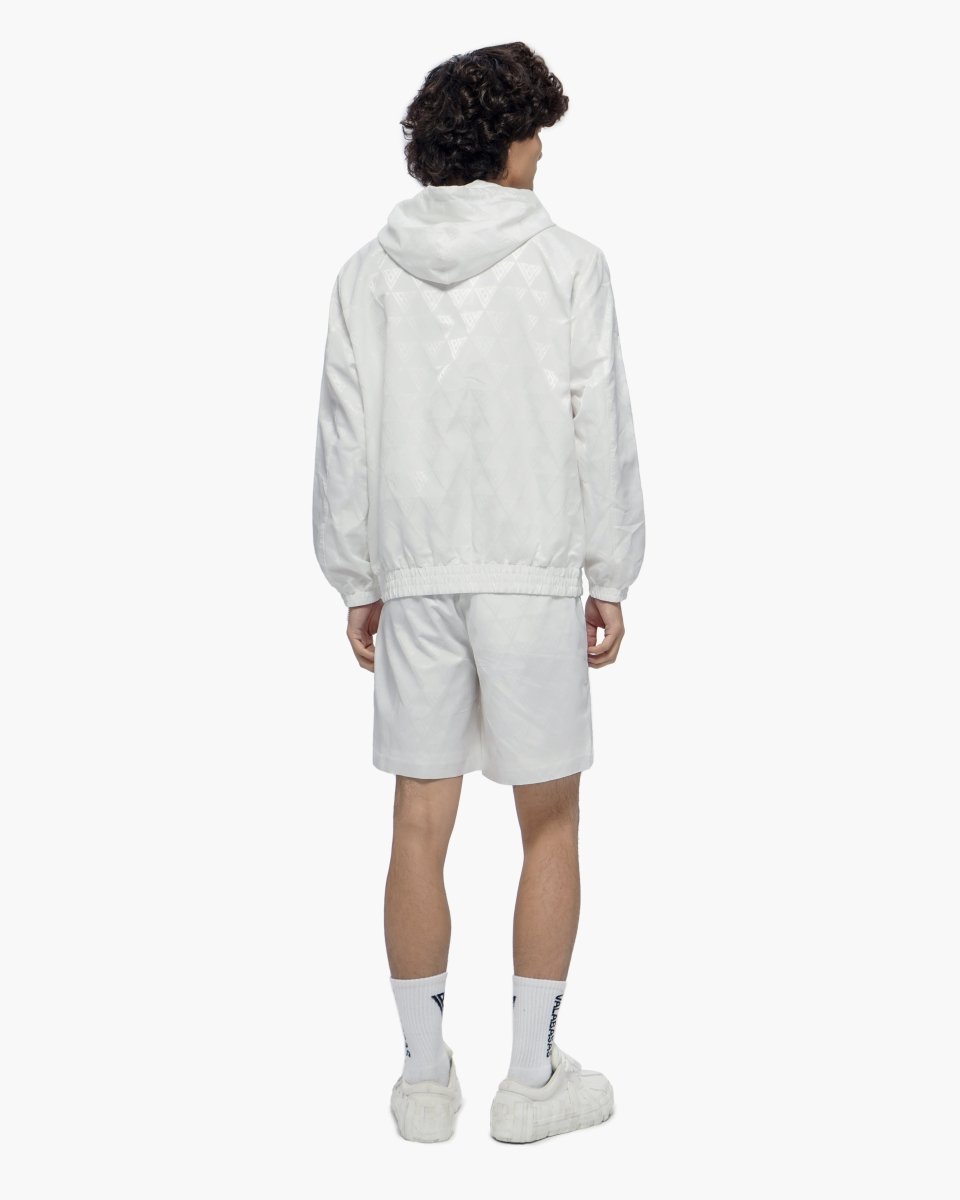 Signature 2.0 White Nylon Shorts - Valabasas