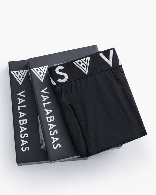 Single Pack Essential Boxer Brief Black - Valabasas