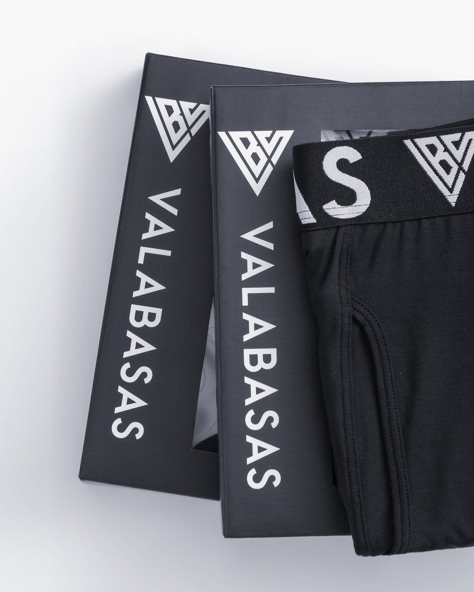 Single Pack Essential Boxer Brief Black - Valabasas