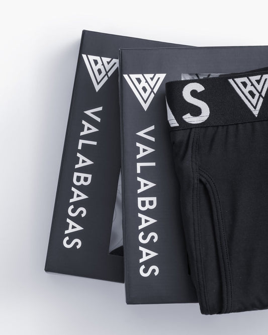 Single Pack Essential Boxer Brief Black - Valabasas