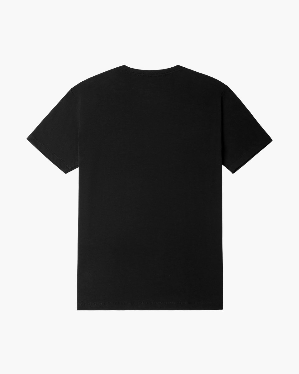 Single Pack Essential Undershirt Black Tee - Valabasas