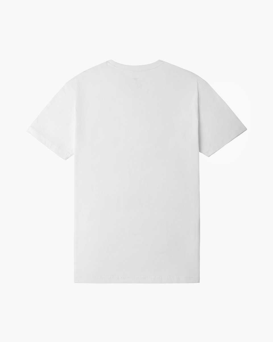 Single Pack Essential Undershirt White Tee - Valabasas