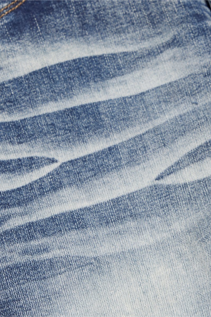 "SKYLINE" LT BLUE WASH STACKED FLARE