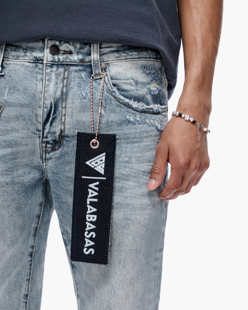 Sledge Light Blue Skinny Jeans – Valabasas