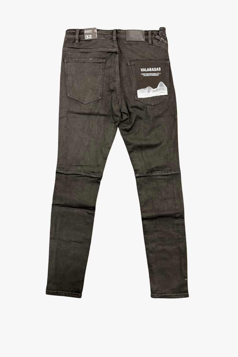 "SLICKLINE" DENIM Black