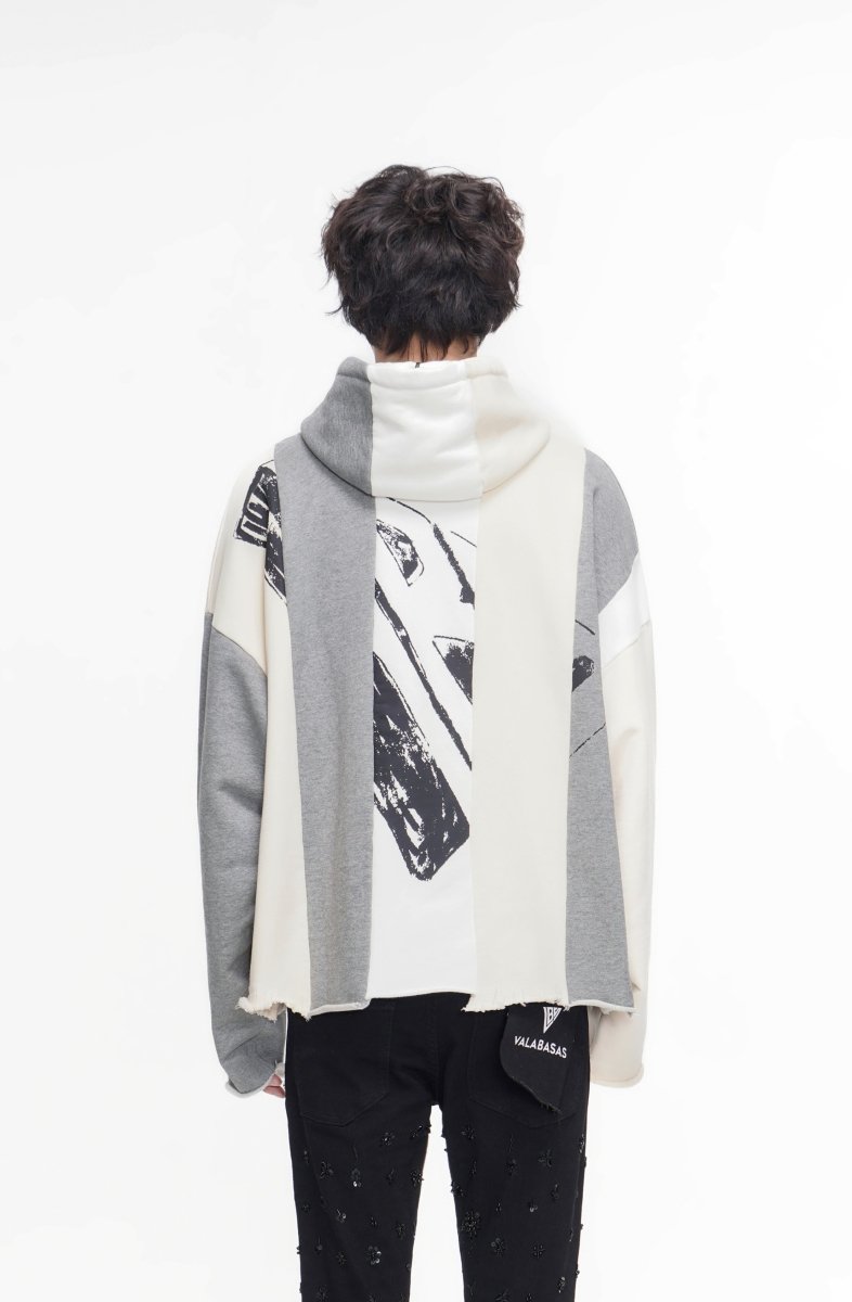 Slipped Grey Hoodie - Valabasas